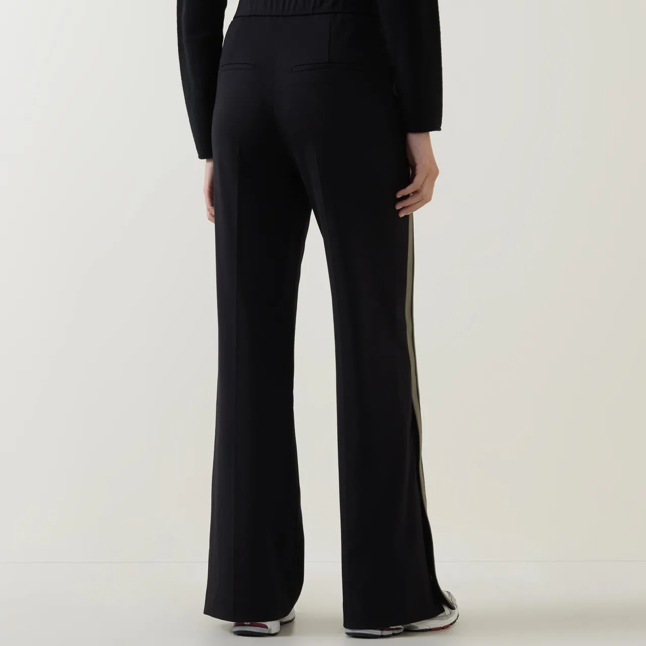 Hot Side Stripe Wide Leg Trousers Women Trousers & Shorts