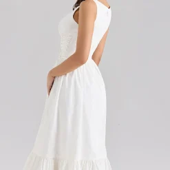 Discount Sienna Bow Lace Up Dress Women Dresses