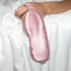 Hot Silk Sleep Mask Women Sleepwear