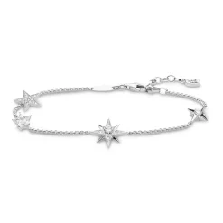 Outlet Silver Stars Bracelet Women Bracelets
