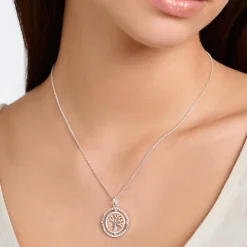 New Silver Tree Of Love Necklace Women Necklaces