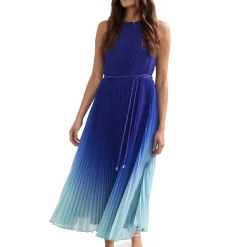 Discount Simara Pleated Ombre Dress Women Dresses