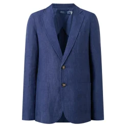 Outlet Single-Breasted Linen Blazer Women Coats & Jackets