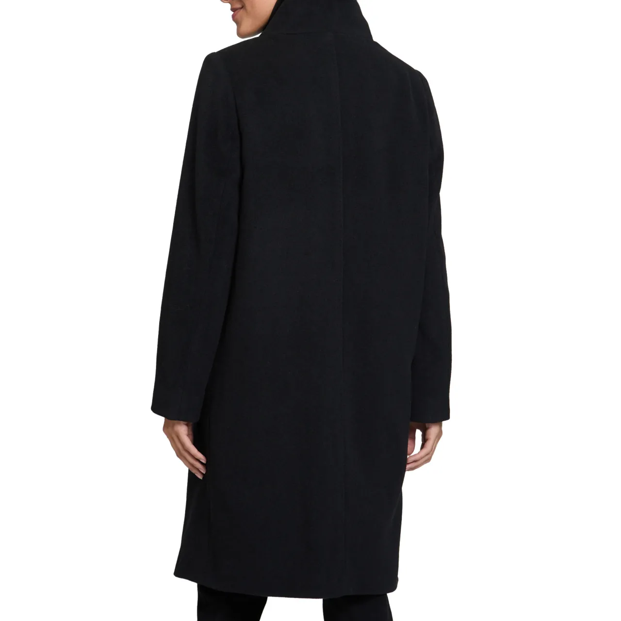 Single-Breasted Peacoat Women Coats & Jackets