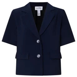 New Single-Breasted Short Blazer Women Coats & Jackets