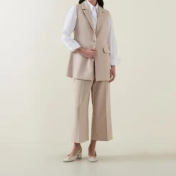 Single-Breasted Waistcoat Women Coats & Jackets