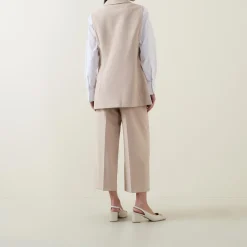 Single-Breasted Waistcoat Women Coats & Jackets