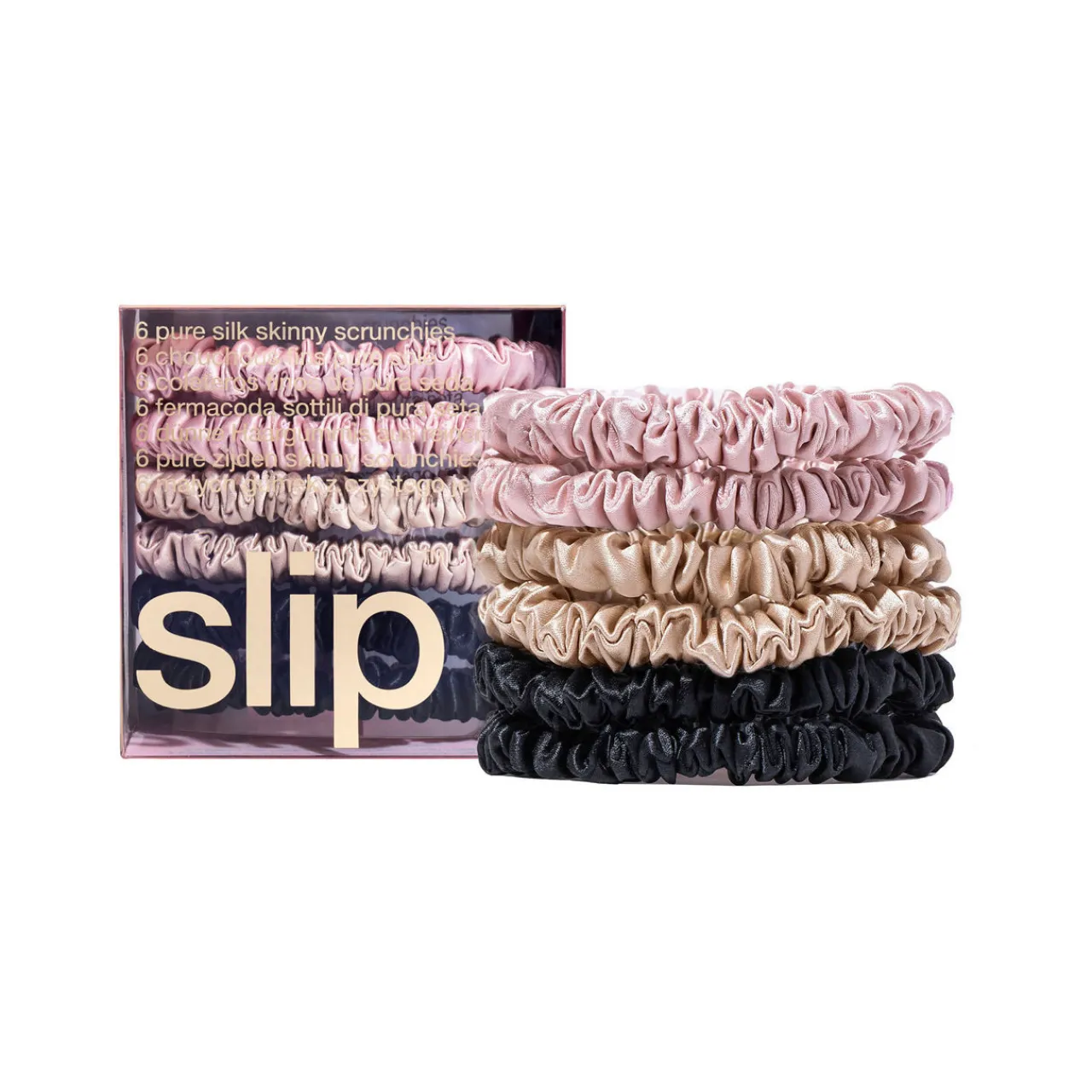 Hot Skinny Silk Scrunchy Set Women Sleepwear