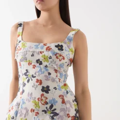 Online Skyfall Floral Mini Dress Women Dresses