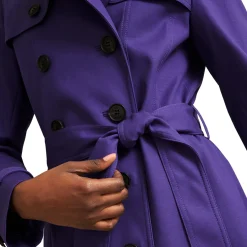 Skylar Belted Double-Breasted Trench Women Coats & Jackets
