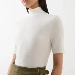 Best Slim Fit Turtleneck Top Women Tops