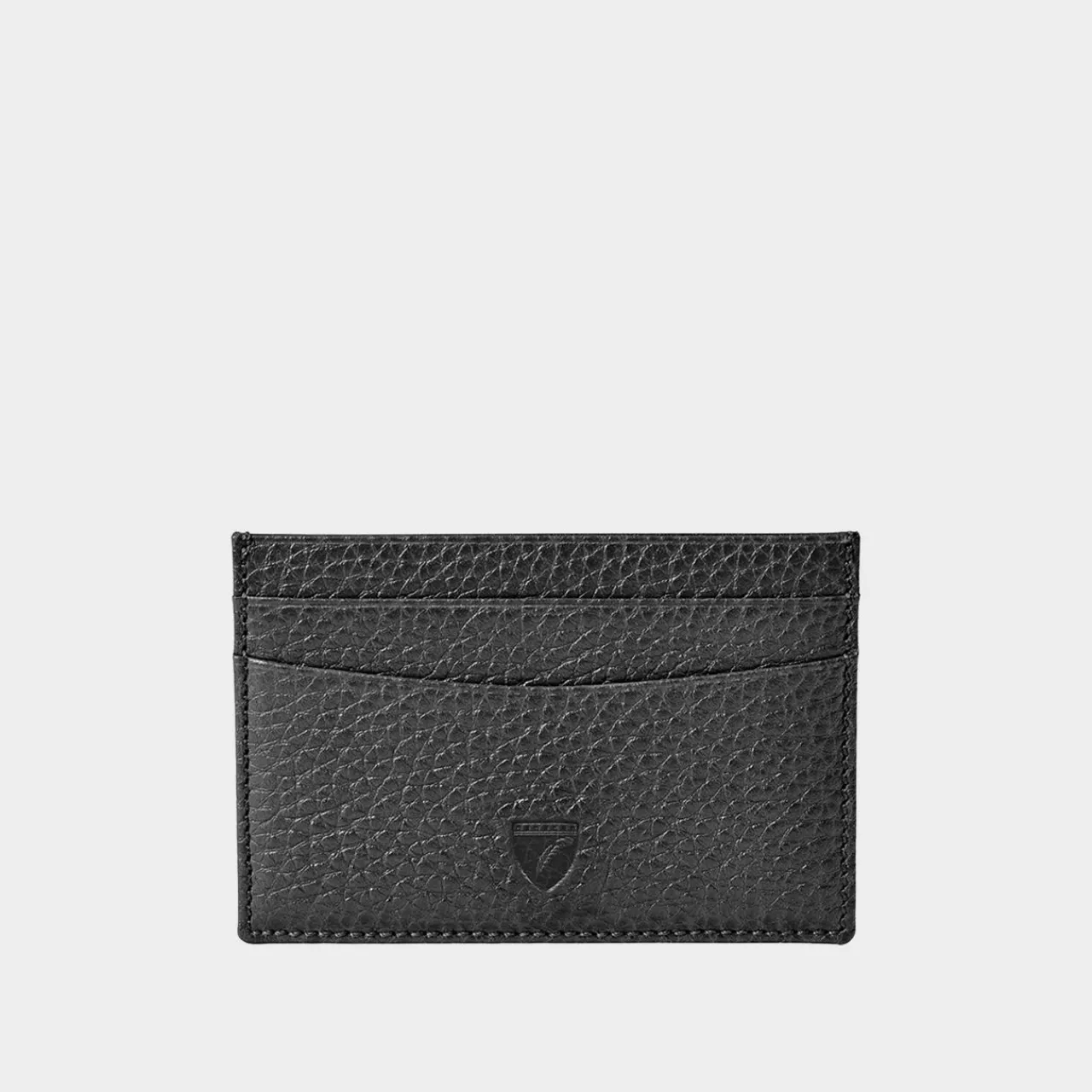 Slim Grained Leather Cardholder Women Wallets