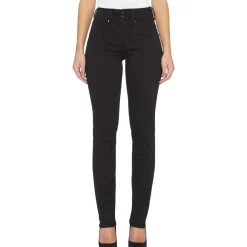 Best Slim Push-In Secret Jeans Black Women Denim