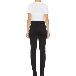 Best Slim Push-In Secret Jeans Black Women Denim