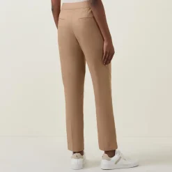 Sale Slim-Leg Slack Trousers Women Trousers & Shorts