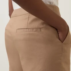 Sale Slim-Leg Slack Trousers Women Trousers & Shorts
