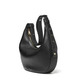 Sale Slouchy Crescent Pebbled Leather Shoulder Bag Women Shoulder Bags