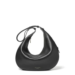 Sale Slouchy Crescent Pebbled Leather Shoulder Bag Women Shoulder Bags
