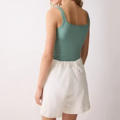 Outlet Slub Lightweight Tank Top Women Tops