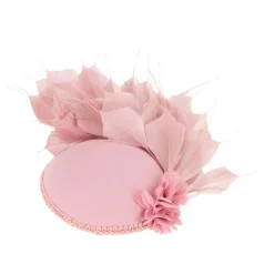 Smartie Flower Feather Fascinator Women Hats