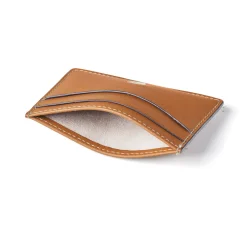 Smooth Shield Logo Leather Cardholder Women Wallets