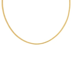 New Snake 18k Gold-Plated Chain Necklace Women Necklaces