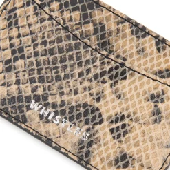 Sale Snake Print Leather Cardholder Women Wallets