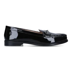 Discount Snap Patent Leather Loafers Women Loafers