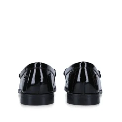 Discount Snap Patent Leather Loafers Women Loafers