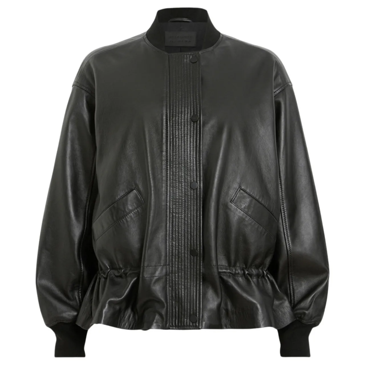 Clearance Sofi Leather Bomber Jacket Women Coats & Jackets
