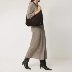 Discount Soft Gauzy Knit Skirt Women Skirts