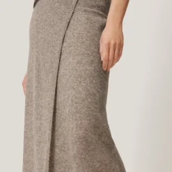 Discount Soft Gauzy Knit Skirt Women Skirts