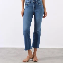 Clearance Soft-Tech Good Legs Cropped Mini Boot Jeans Women Denim