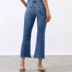 Clearance Soft-Tech Good Legs Cropped Mini Boot Jeans Women Denim