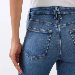 Clearance Soft-Tech Good Legs Cropped Mini Boot Jeans Women Denim