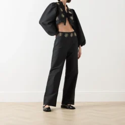 Outlet Sol De Noche Beaded Jacket Women Coats & Jackets