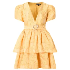 Best Sol Floral Jacquard Mini Dress Women Dresses|Occasion Dressing