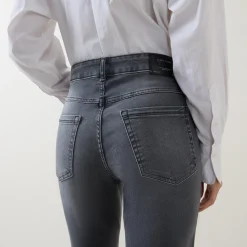 Clearance Sol Straight Leg Jeans Women Denim