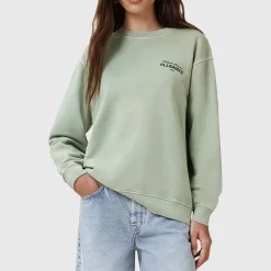 New Soleil Etta Oversized Logo Sweatshirt Women Sweatshirts & Hoodies