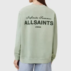 New Soleil Etta Oversized Logo Sweatshirt Women Sweatshirts & Hoodies