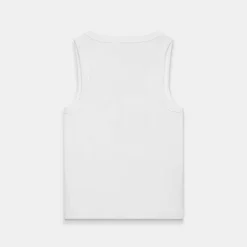 New Solid Ribbed Tank Top Women Tops