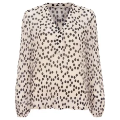 Best Sophia Spot Mesh Top Women Tops