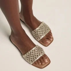 Sale Sophie Woven Flat Sandals Women Sandals