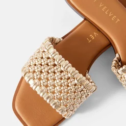 Sale Sophie Woven Flat Sandals Women Sandals