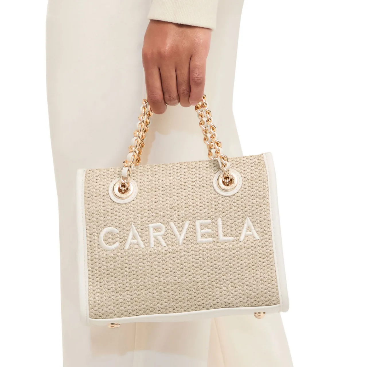 Clearance Sorrento Micro Raffia Tote Bag Women Tote Bags