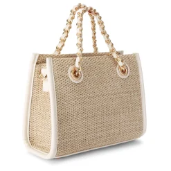 Clearance Sorrento Micro Raffia Tote Bag Women Tote Bags