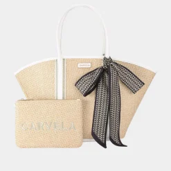 Online Sorrento Straw Basket Tote Bag Women Tote Bags