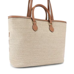 Clearance Sorrento Striped Shopper Tote Bag Women Tote Bags