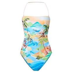 Best South Pacific Bandeau Swimsuit Women Swimwear & Beachwear
