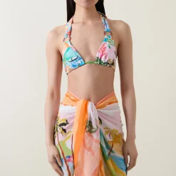 Best South Pacific Slide Triangle Bikini Top Women Swimwear & Beachwear